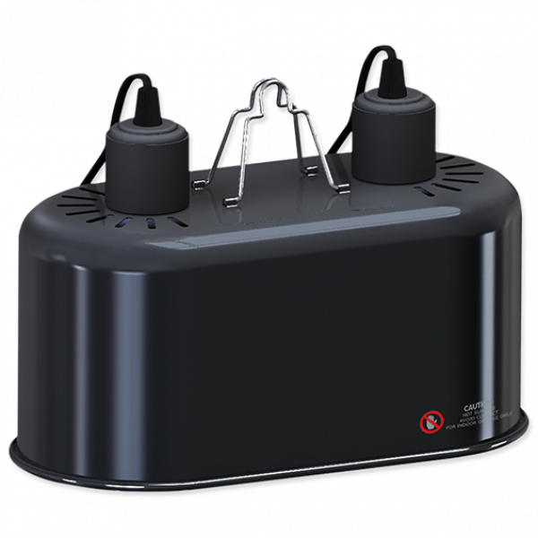 Preview: Lamp Dual Dome 2x150W (ohne Leuchtmittel)